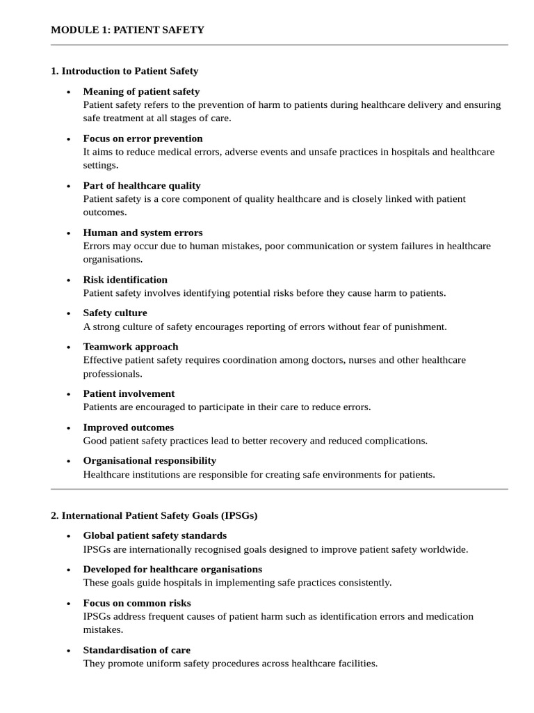 Patient Safety Essentials in Healthcare | PDF | Occupational Safety And ...