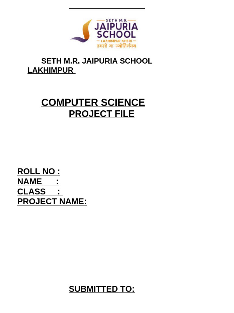 Computer Science Project: ATM System | PDF | Computer Programming ...