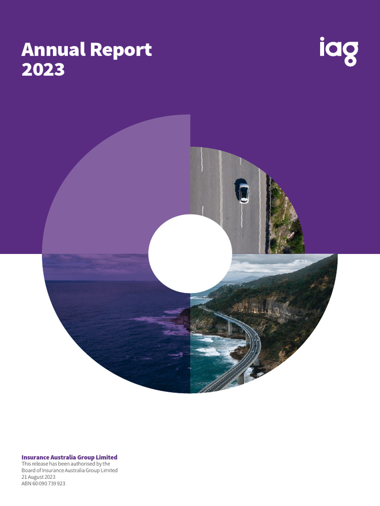 IAG Annual Report 2023 Overview | PDF | Dividend | Insurance