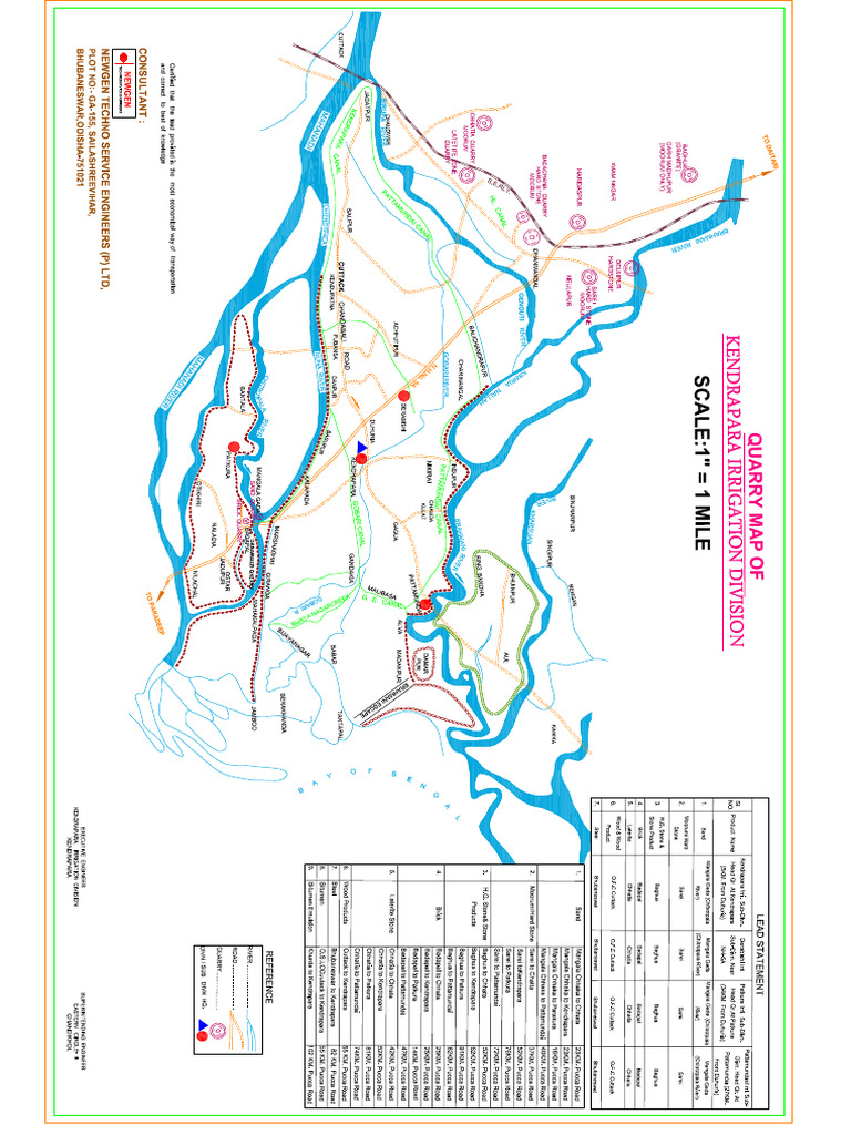 Patkura Quarry Map | PDF