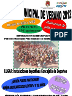 Escuela Municipal de Verano 2012 - Concejalía de Deportes Alicante