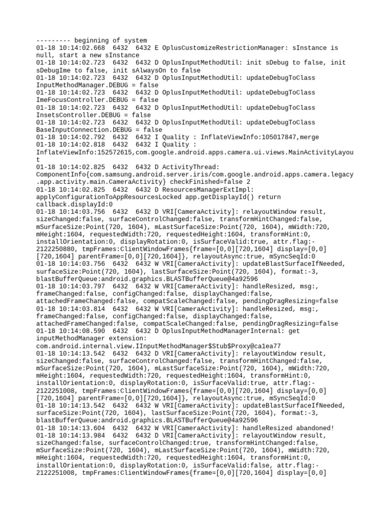 Log Cat 1768711502861 | PDF | Operating System Families | Computer ...