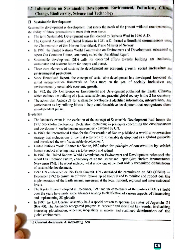 Sustainable Development | PDF