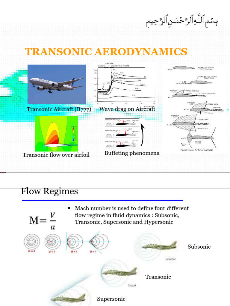 Transonic Aerodynamics in Aircraft Design | PDF | Aerodynamics | Mach ...
