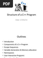 Ist Lecture On C++