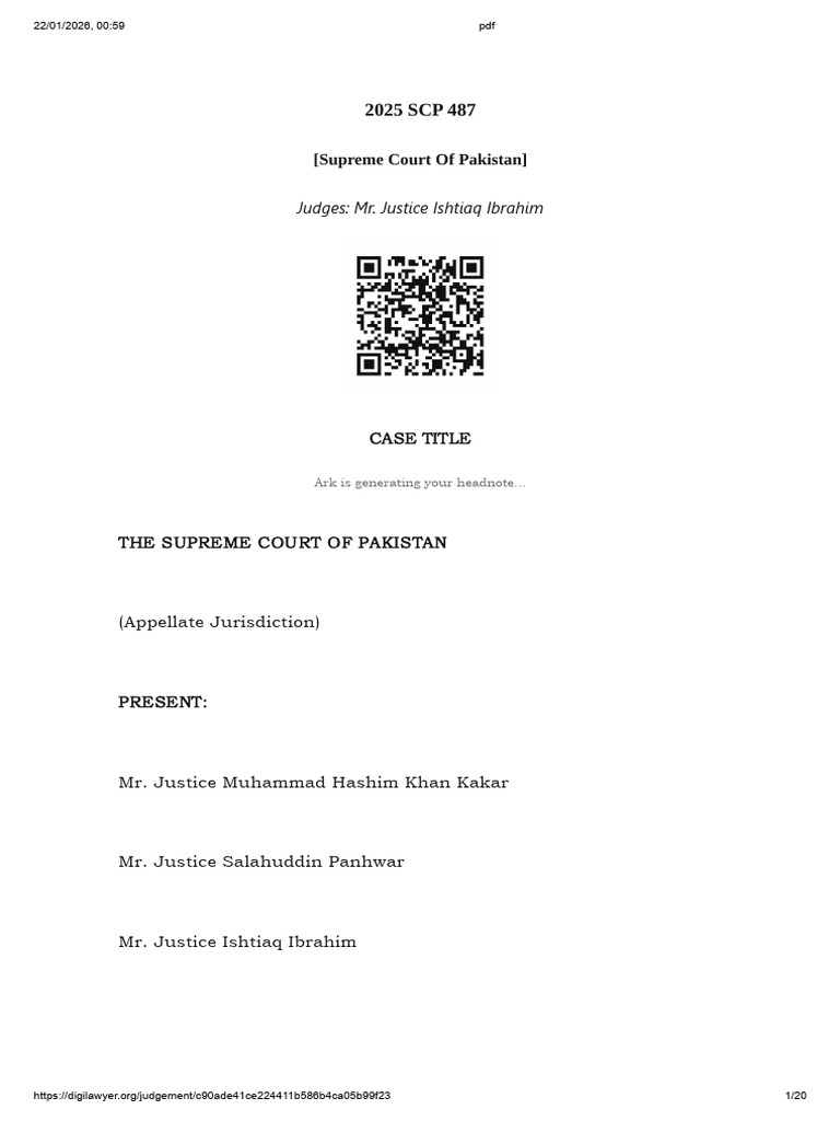 Supreme Court Ruling on Karachi Murder Case | PDF | Murder | Acquittal