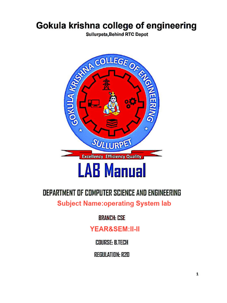 UNIX and Linux Operating System Lab | PDF | Unix | Operating System