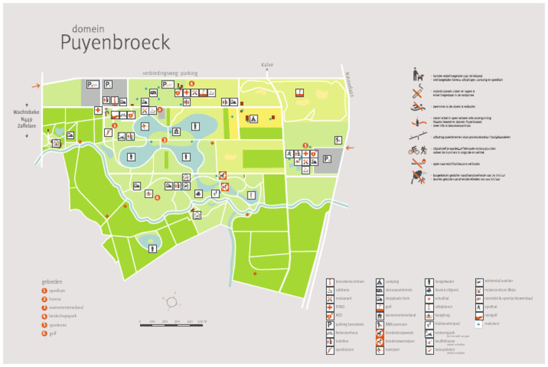 Plattegrond2024 Puyenbroeck-Rookzones | PDF