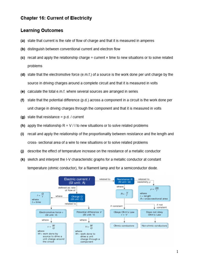 Understanding Electric Current and Circuits | PDF | Electric Current ...