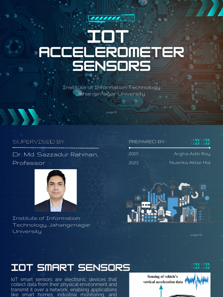 IoT Accelerometer Sensors Explained | PDF | Accelerometer ...