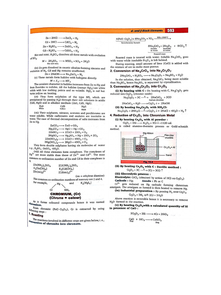 Kmno4 and K2cr2o7 | PDF