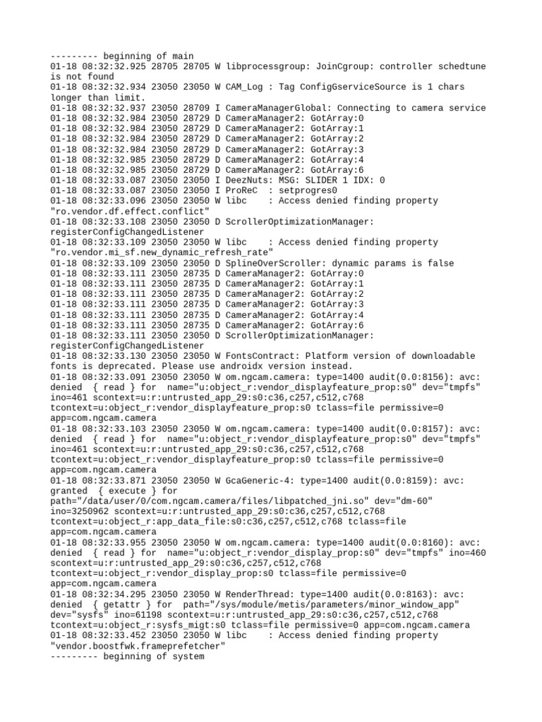 Log Cat 1768699952863 | PDF | Software | Computer Programming
