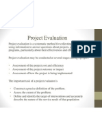 Project Evaluation