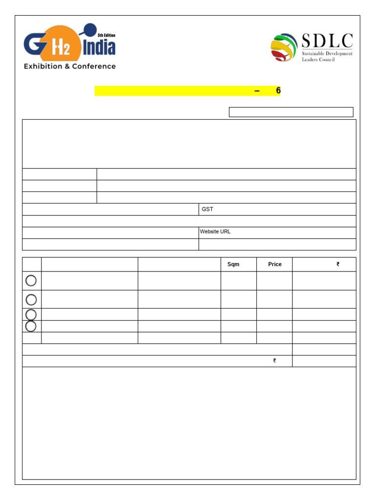 GH2 5th Edition Booking Form 2026 - USD | PDF | Private Law | Justice