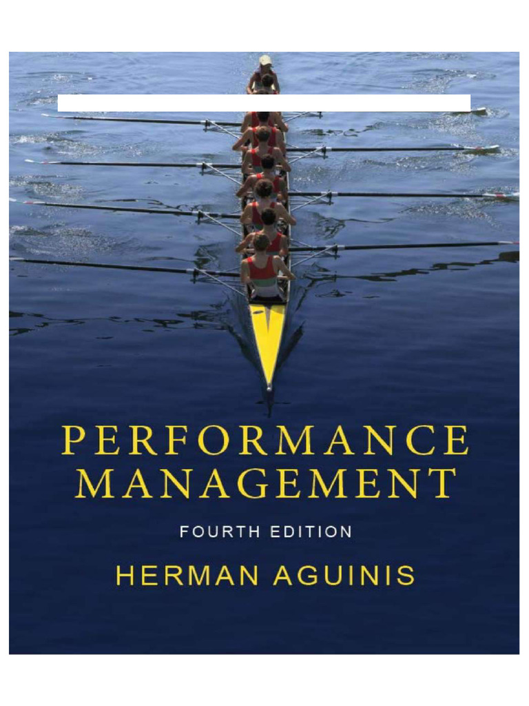 Performance Management Guide by Aguinis | PDF | Strategic Planning ...