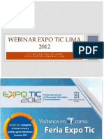 Webinar Expo TIC Lima 2012