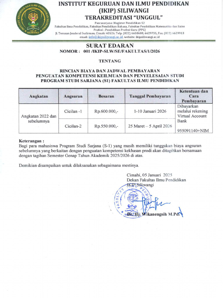 Surat Edaran | PDF