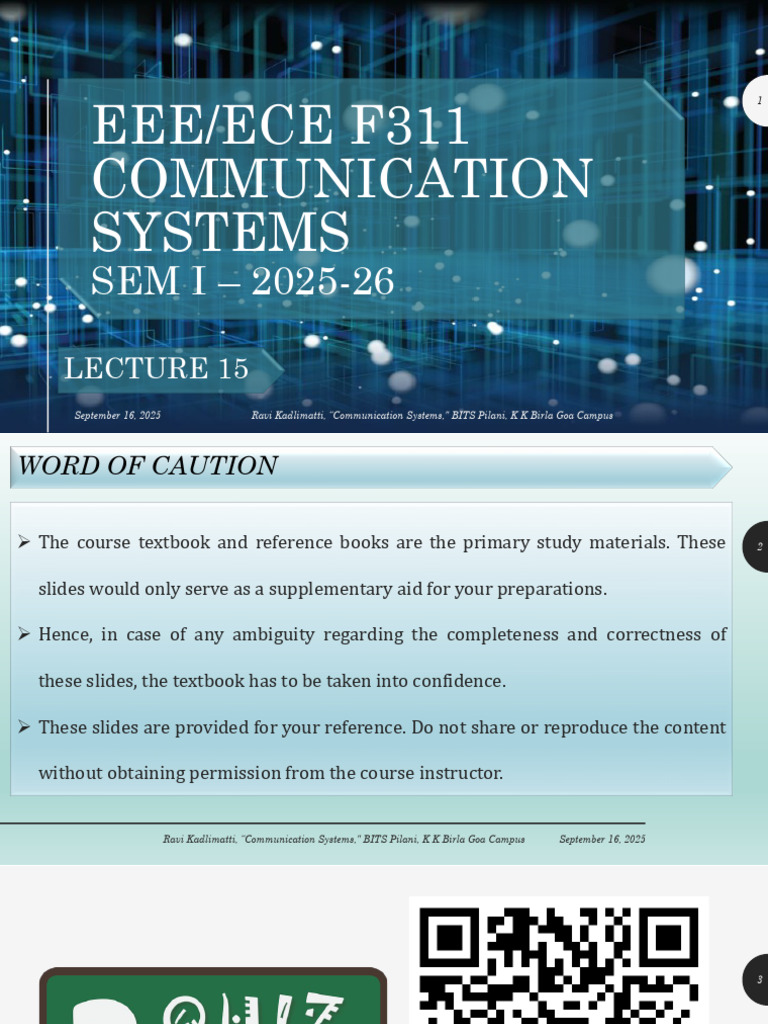 Communication Systems: Sampling Theorem | PDF | Sampling (Signal ...