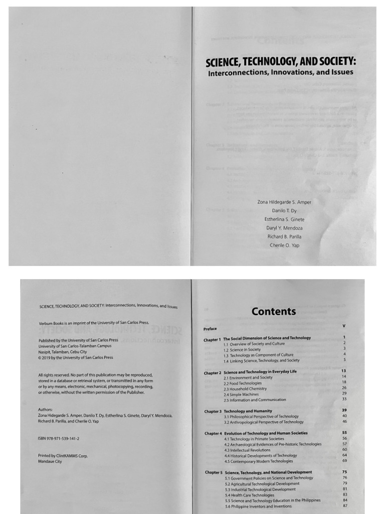 STS Book Chapter 1-2 | PDF