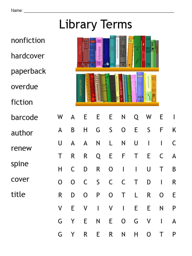 Essential Library Terms Glossary | PDF