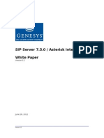 SIP Server 7.5.0 - Asterisk Integration - V0.2