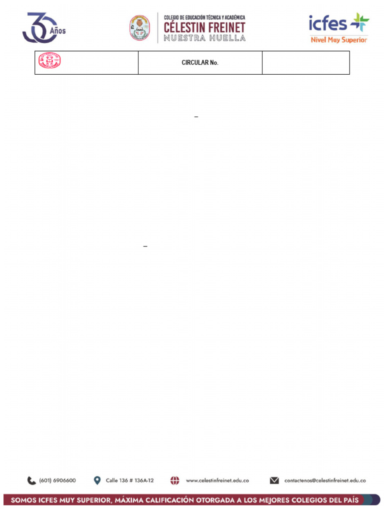 Circular Reunion Software Grado 11 | PDF