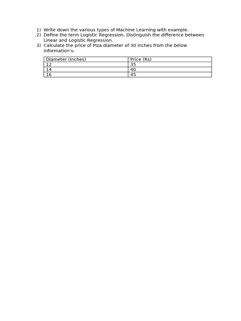 Types of Machine Learning & Regression Analysis | PDF
