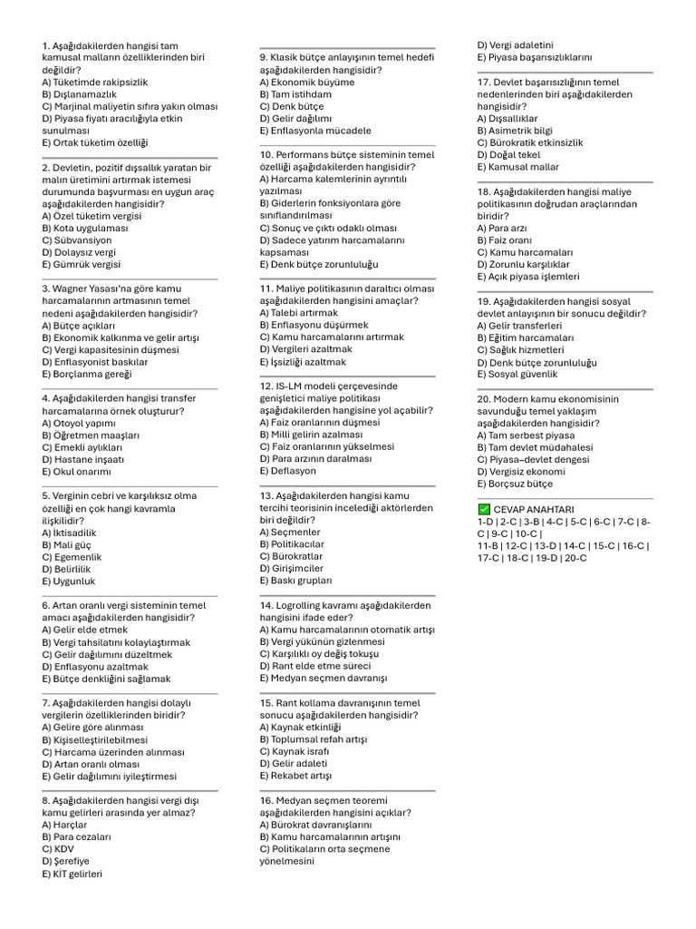 Ke Test | PDF