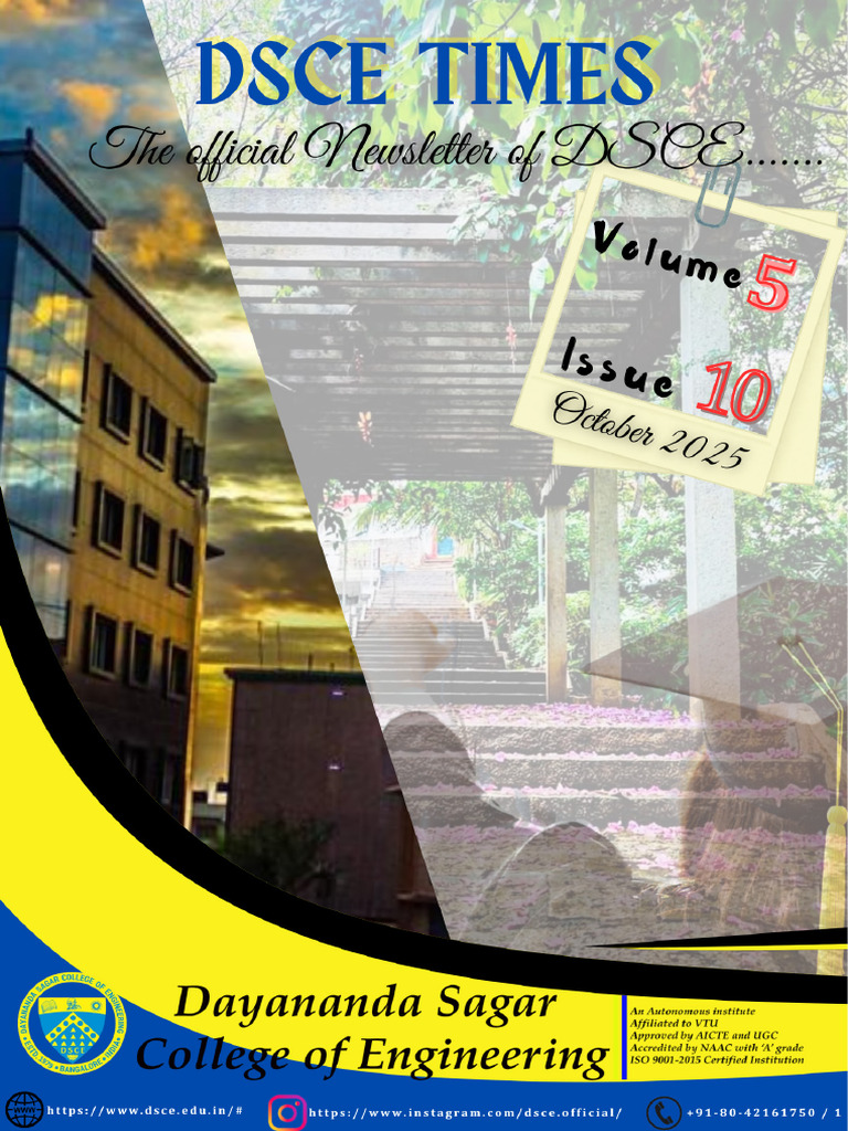 DSCE First Year Induction 2025 | PDF