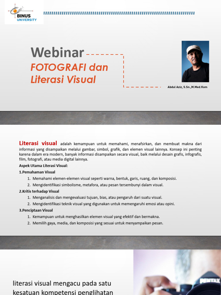 Fotografi dan Literasi Visual Modern | PDF