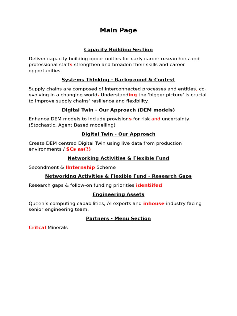 Capacity Building for Early Researchers | PDF