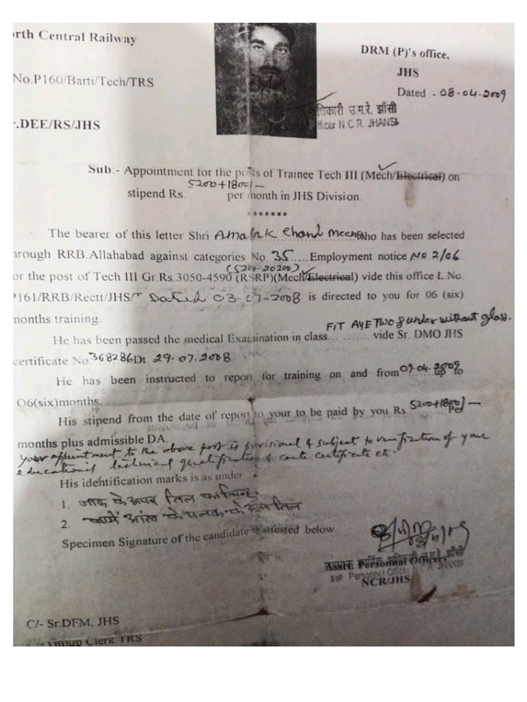 Amolak Appointment | PDF