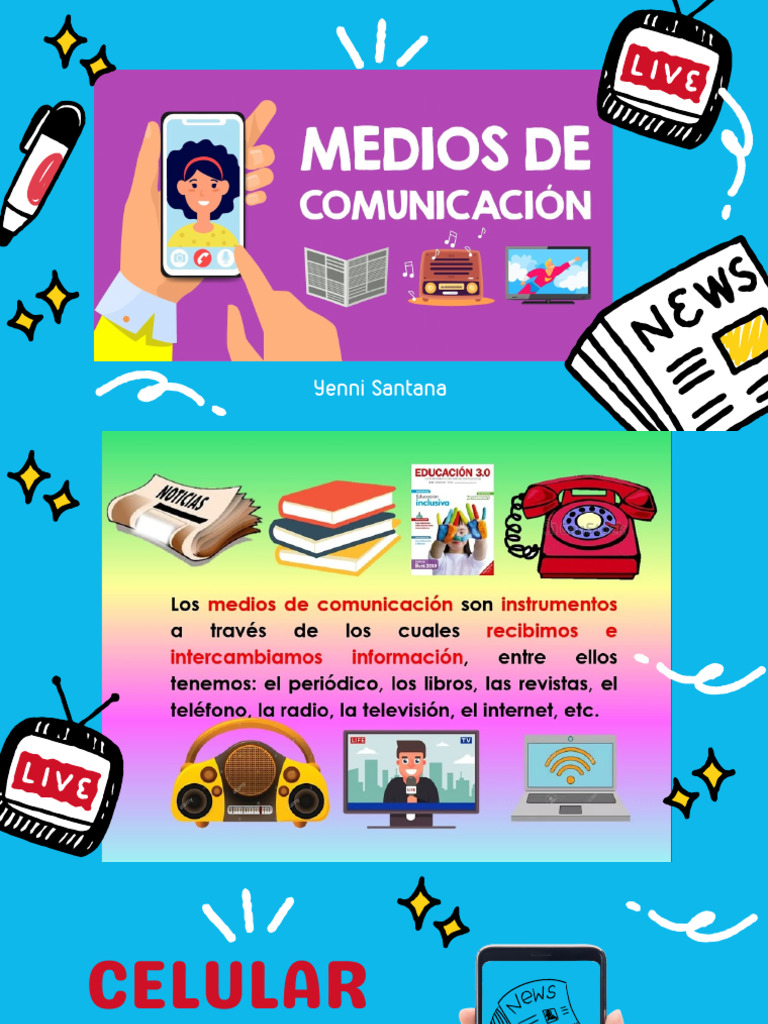 Medios de Comunicación: Celular, PC y Radio | PDF