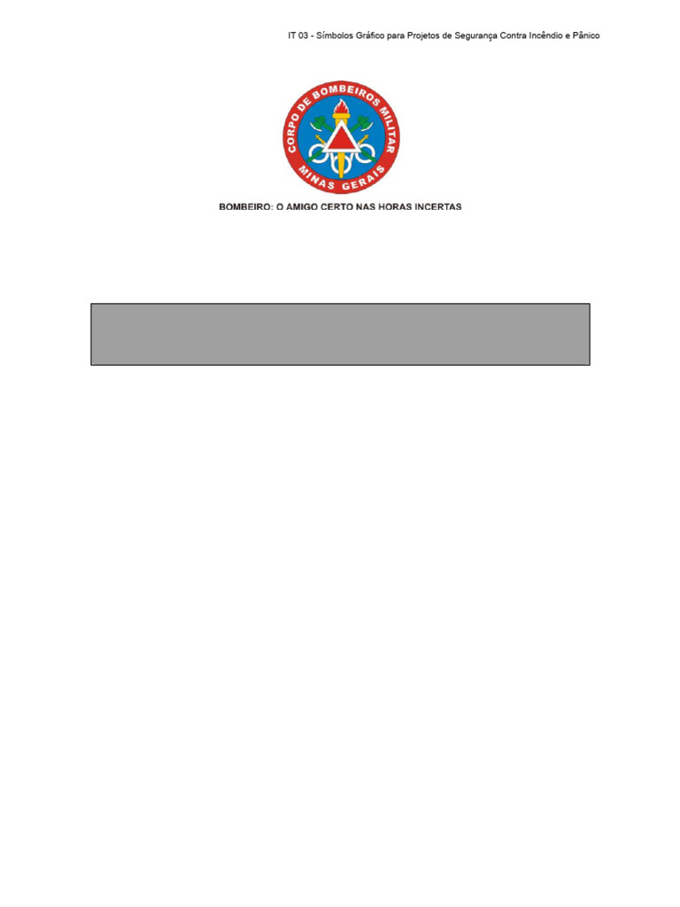 Símbolos Gráficos para Segurança Contra Incêndio | PDF