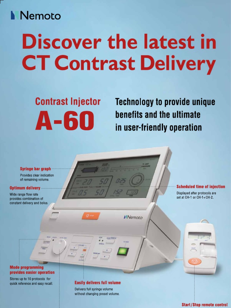 Injectomat NEMOTO Folder A60 Eng | PDF
