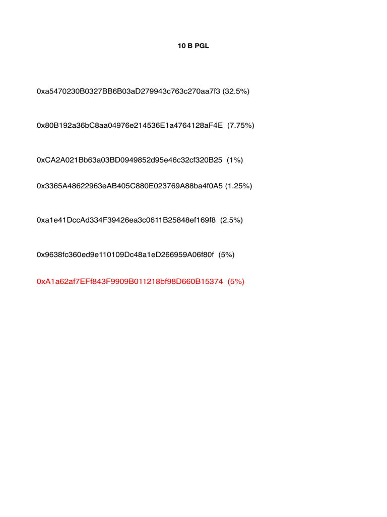 10B PGL | PDF