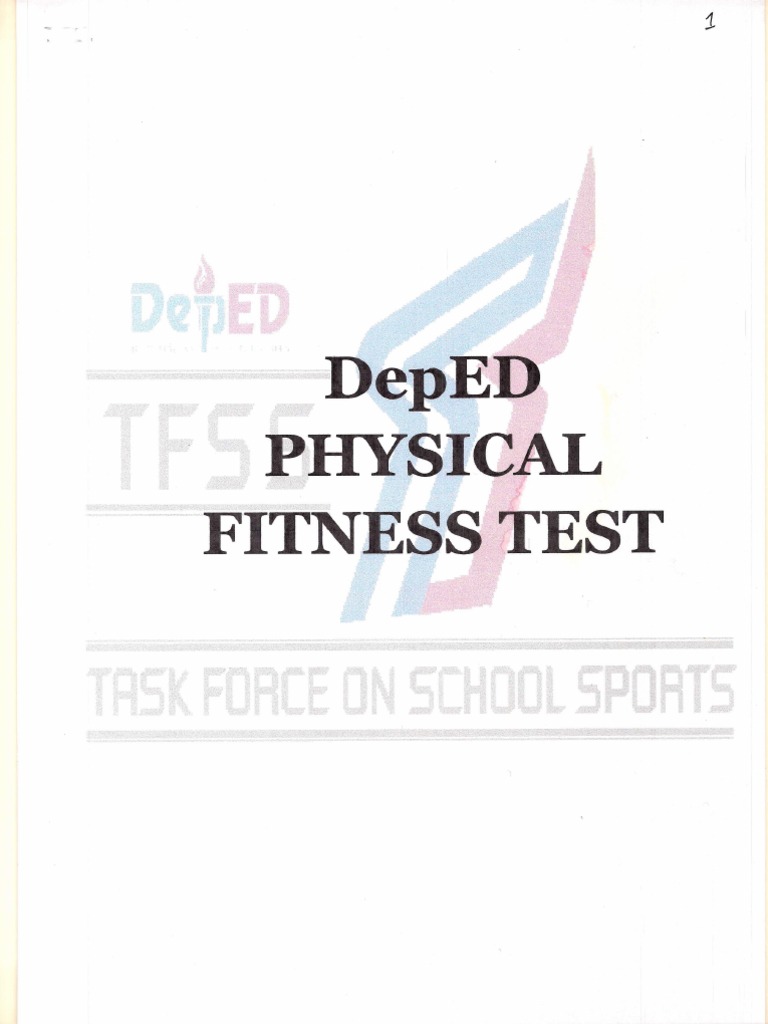 DepEd Physical Fitness Test | PDF