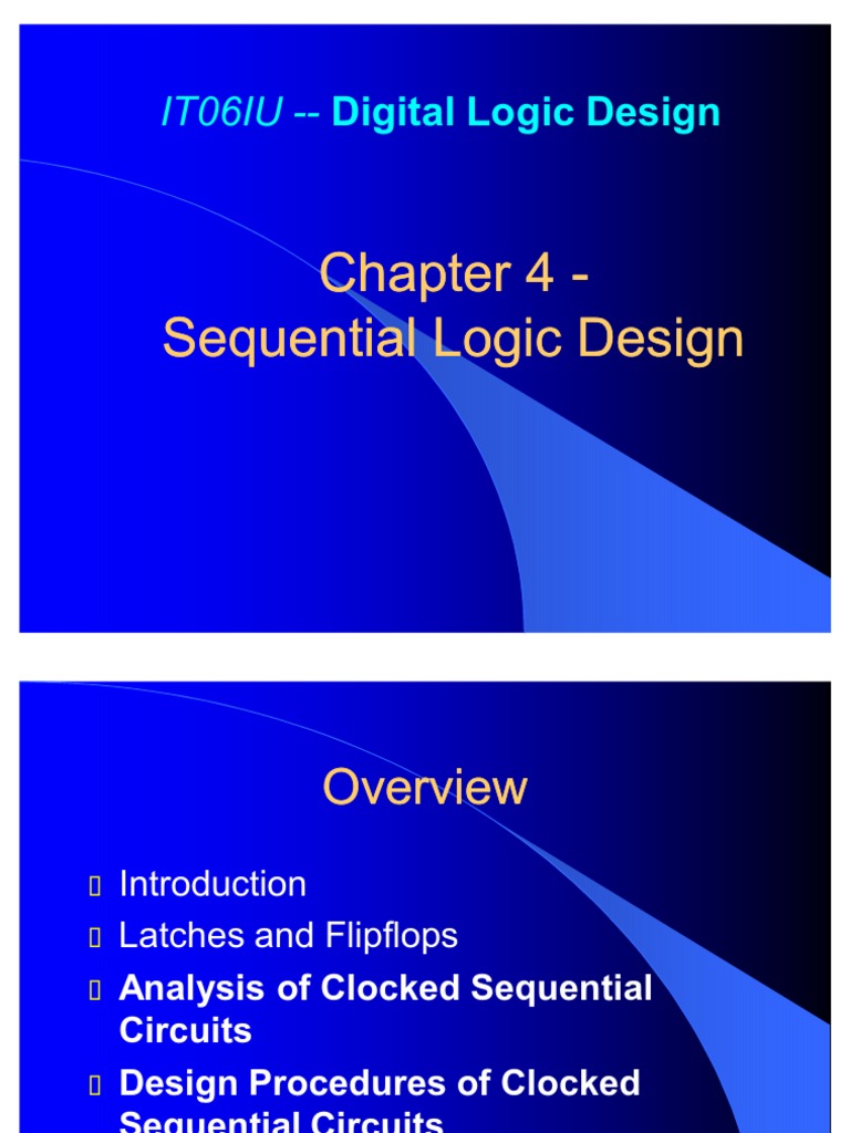 Sequential Logic PDF Electronic Circuits Logic