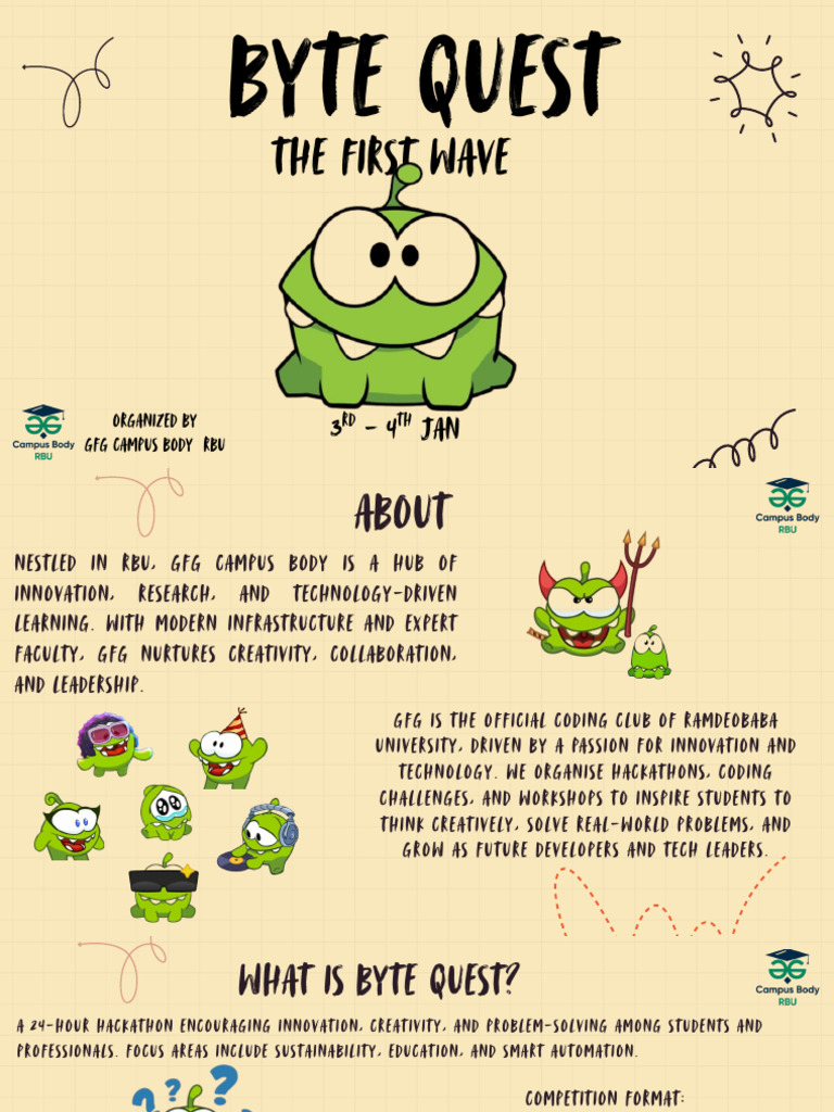Byte Quest Hackathon at RBU | PDF