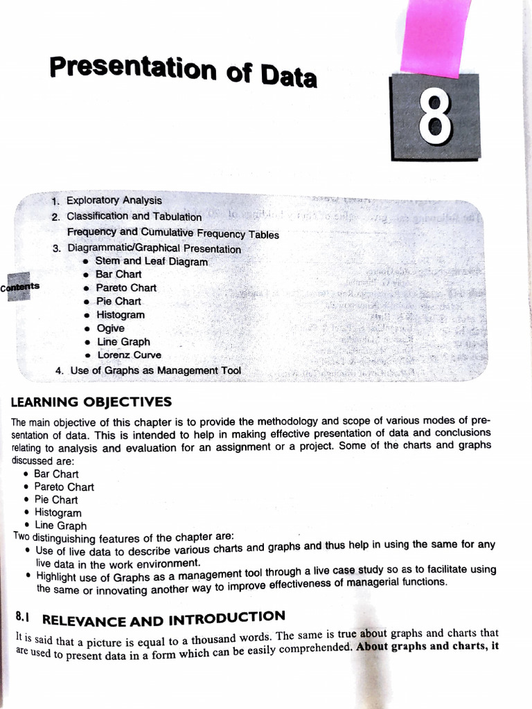 Unit 5 Presentation of Data | PDF