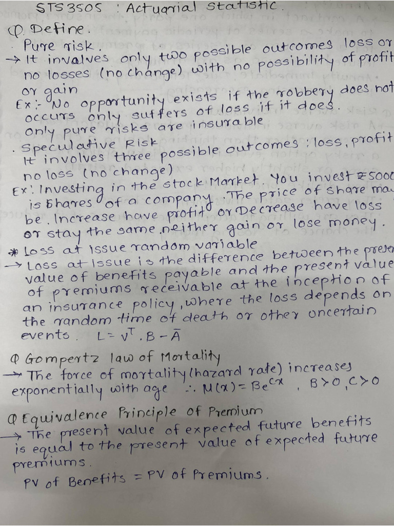 Actuarial | PDF