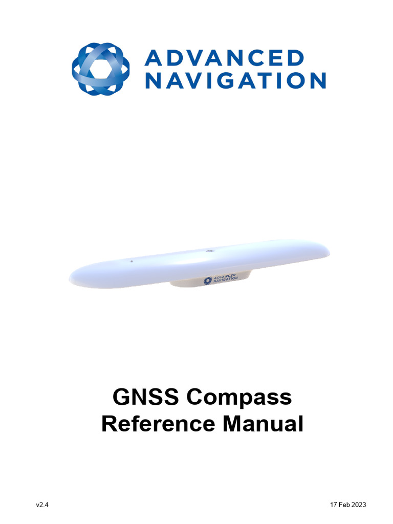 GNSS Compass Reference Manual v2.4 | PDF | Navigation | Implied Warranty