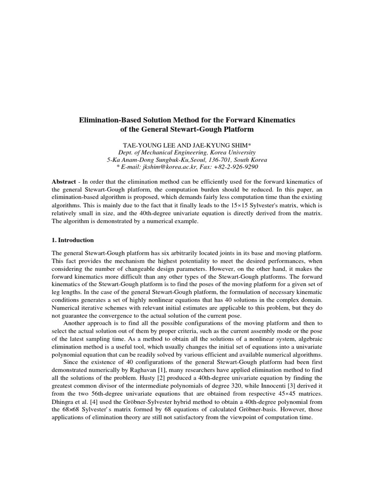 Elimination_based_solution_method_for_th | PDF | Determinant | Matrix ...