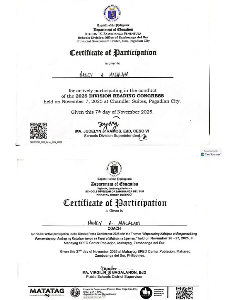Certificates Compress | PDF