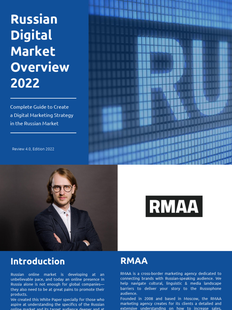 Russian Digital Market Overview 2022 | PDF | Advertising | Analytics