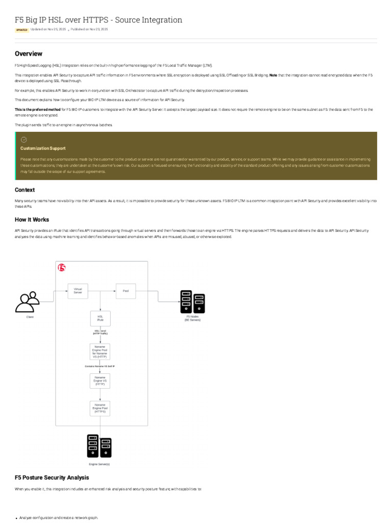 F5 BIG-IP HSL HTTPS Integration Guide | PDF | Transport Layer Security ...