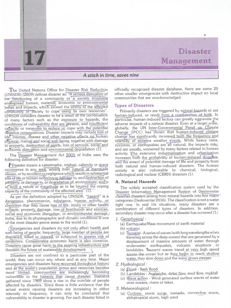Understanding Disaster Management Types | PDF | Natural Disasters | Tsunami