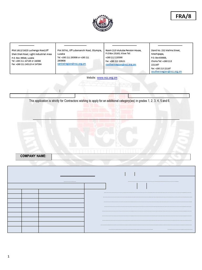 Contractor Registration Guide 2026 | PDF | Mining | Oil Well