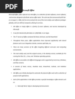Comprehensive Microsoft Office Guide | PDF