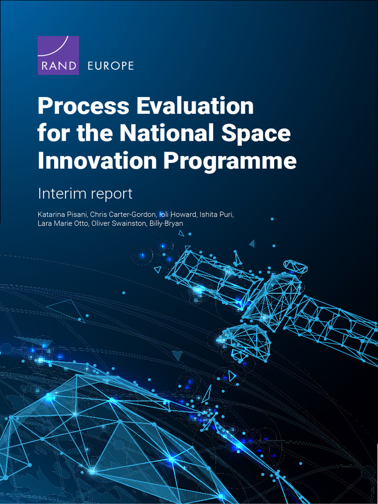 NSIP Process Evaluation Interim Report | PDF | Evaluation | Innovation